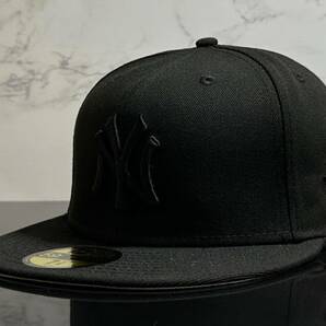 【未使用品】196K 訳あり★NEW ERA 59FIFTY×MLB ニューヨーク New York Yankees ヤンキース コラボキャップ 帽子《SIZE7 7/8・62.5㎝》の画像1