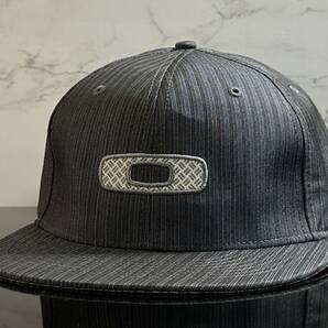 【未使用品】316KF 上品★OAKLEY オークリー キャップ 帽子CAP 限定1個！上品で高級感のあるデザインのポリエステル素材♪《SIZE 61㎝位》の画像3