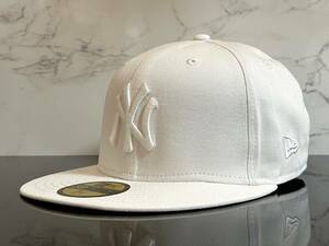 【未使用品】318KB 訳あり★NEW ERA 59FIFTY×MLB ニューヨーク ヤンキース New York Yankees コラボ キャップ 帽子《SIZE 7 1/8・56.8㎝》