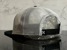 【未使用品】570D★Hurley ハーレー フラット メッシュキャップ 帽子 クールなデザインのウレタン素材のフロントパネル！《FREEサイズ》_画像5