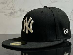 【未使用品】198KE★NEW ERA 59FIFTY×MLB ニューヨーク ヤンキース New York Yankees コラボ キャップ 帽子 CAP《SIZE 7 3/8・58.7㎝》