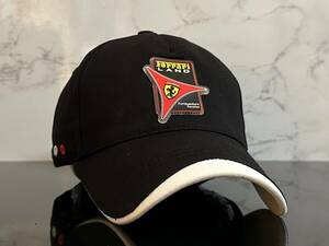 【未使用品】332KF★Ferrari フェラーリ キャップ 帽子 CAP ファンにも嬉しい上品で高級感のあるデザインのコットン素材♪《FREEサイズ》 