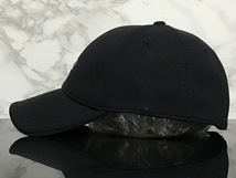 【未使用品】53E クール★OAKLEY オークリー キャップ 帽子 CAP クールなブラックの伸縮素材にグレーロゴ！《伸縮前57㎝～60㎝位迄》_画像3