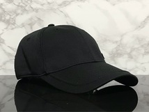 【未使用品】66A★OAKLEY オークリー スポーツキャップ 帽子 CAP 上品で高級感のあるデザインのブラック伸縮素材《伸縮前60㎝～63㎝位迄》_画像2
