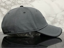 【未使用品】6C クール★OAKLEY オークリー キャップ 帽子 CAP クールなグレーの伸縮素材にブラックロゴ！《伸縮前60㎝～63㎝位迄》_画像4