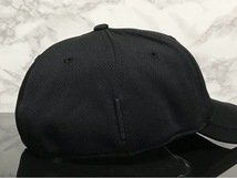 【未使用品】51C★OAKLEY オークリー スポーツキャップ 帽子 CAP 上品で高級感のあるデザインのブラック伸縮素材《伸縮前57㎝～61㎝位迄》_画像6