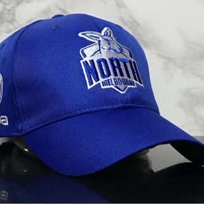 【未使用品】233D★MAZDA マツダ×AFL NORTH MELBOURNE FOOTBALL CLUB×POWERSHOP トリプル コラボ キャップ 帽子 CAP《FREEサイズ》の画像1