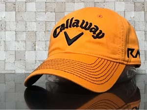 [ не использовался товар ]54F есть перевод *Callaway Golf Callaway Golf колпак прохладный . orange. хлопок материалы . серии Logo!{FREE размер }