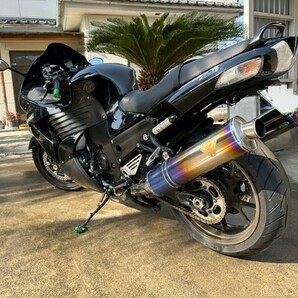 ☆ZZR1400☆カワサキ☆社外マフラー☆ハンドルヒーター☆の画像2