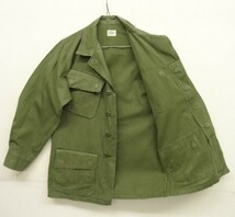 70s ヴィンテージ アメリカ軍 US ARMY ジャングルファティーグ リップストップ ファティーグジャケット XS-SHORT VINTAGE 70年代_画像4