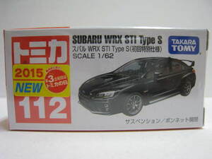 １１２　スバル WRX STI Type S (初回特別仕様)　即決　