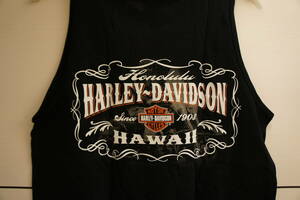 未使用・HARLEY DAVIDSON Hawaii ディーラーTシャツ・ハワイ パシフィック ハーレー オリジナル タンクトップ・ホノルル 