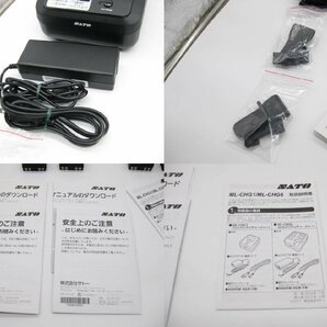 ◇SATO/サトー◇ラベルプリンター◇Petit lapin/プチラパン◇PW208 W-LAN◇USB・W-LAN◇印字良好◇2台セット◇充電器付き◇現状渡し◇T0267の画像8