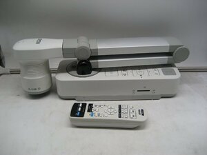 EPSON/エプソン◎書画カメラ◎ELPDC21◎実物投影機◎リモコン付き◎ACコード無し◎日焼け◎動作保証 K3169