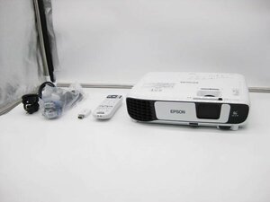 ◇EPSON/エプソン◇LCDプロジェクター◇EB-W41◇ランプ使用時間211h/23h◇3600lm◇高輝度◇HDMI◇リモコン・USB無線LAN付◇現状渡し◇T0323