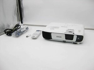 ◇EPSON/エプソン◇LCDプロジェクター◇EB-W41◇ランプ使用時間406h/13h◇3600lm◇高輝度◇HDMI◇リモコン・USB無線LAN付◇現状渡し◇T0331