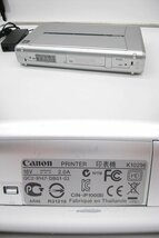 ◇CANON/キャノン◇A4カラーモバイルプリンター◇PIXUS iP100◇USB◇目詰まり有り◇ジャンク◇T0304_画像5