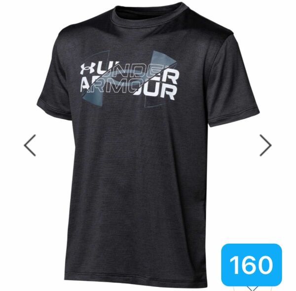 新品未開封 アンダーアーマー UNDER ARMOUR 160 YXL 半袖Tシャツ ボーイズ UAベント ショートスリーブ ロゴ