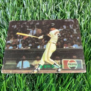 1982年 読売 篠塚 No.305 カルビー プロ野球カード