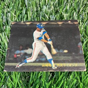 1981年 西武 山崎 No.315 カルビー プロ野球カード