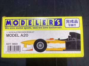 003 MODELER'S(モデラーズ) 1/20 アロウズ A20 (未組立ガレージキット) 未組み立て　現状品　