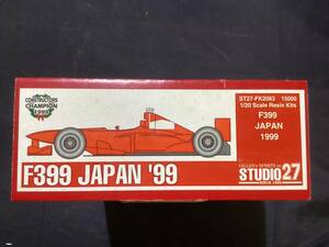 049 STUDIO27 1/20 Ferrari F399 Japan 1999 / スタジオ27 フェラーリ 未組み立て　現状品　