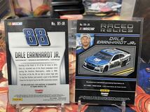 2016 Prizm / 2017 Torgue Racing DALE EARNHARDT JR. Relic Crad 2枚セット Race-Used Tire Firesuit NASCAR ナスカー カード_画像2