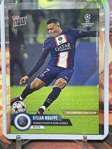 2022 Topps Now KYLIAN MBAPPE 40 Goals エムバペ ムバッペ