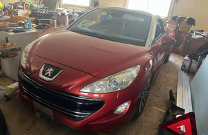 Peugeot　RCZ ワインカラー　室内保管　各部点Authorised inspection済み　診断機エラー無し　Vehicle inspection1990includedお渡し