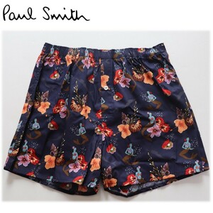 {Paul Smith Paul Smith } box attaching new goods mermaid * floral print trunks under wear front opening L(W84~94)A9509