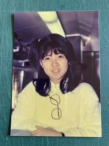 【激レア】伊藤つかさ　写真　白　黒髪　昭和タレント　80年代アイドル 