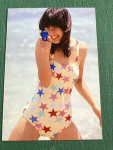 【レア】森尾由美　写真　星水着　気になる　80年代アイドル