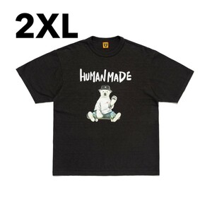 新品 2XL HUMAN MADE Graphic T-Shirt #16 Black ヒューマンメイド グラフィック Tシャツ #16 ブラック しろくま シロクマ 黒 半袖T シャツ