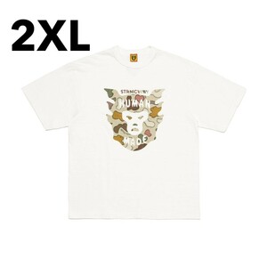 新品 2XL HUMAN MADE KAWS Made Graphic T-Shirt #2 White ヒューマンメイド カウズ メイド グラフィック Tシャツ #2 ホワイト 半袖Tシャツ