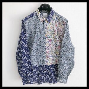 定価3.3万円 ポールスミス 長袖シャツ 花柄 マルチカラー