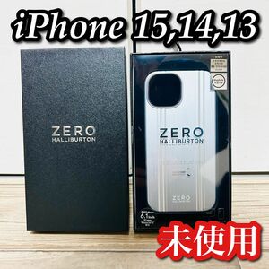 新品未使 ！ZERO ゼロハリバートン iPhone15 14 13 対応！送無