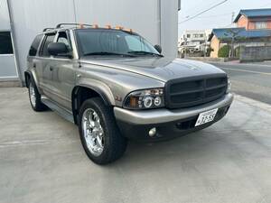 2000年モデル　DodgeDurango8ナンバーVehicle inspectionincluded　即乗り可能　ヒッチメンバー7ピンカプラー、デューリーランプ。