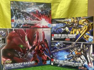  not yet constructed RG Sazaby FF hguc Delta Gundam Rize ruzenelarure Bill distribution .. long time period gun pra summarize large amount 