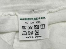 ☆WARE HOUSE☆ウェアハウス☆ポケットTシャツ ☆白☆Lサイズ_画像4