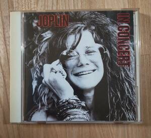 Janis Joplin ☆「Joplin In Concert」国内盤ＣＤ