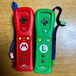 Wiiリモコンプラス マリオ ルイージ WiiU