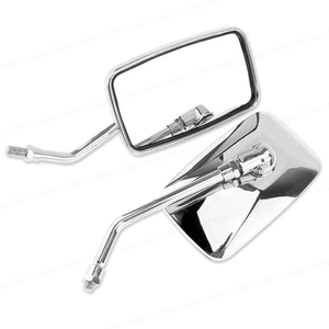  Yamaha original angle mirror Short plating mirror all-purpose 10mm SR400 SRX600 FZX750 XV750 XS1100 XJ400 XS400 RD400 SDR200 Rnessa SRV