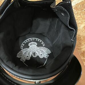 ハーフヘルメット XL ポリスヘル 半ヘル ショーティー 検Bell buco オーシャンビートル ハーレー TT&Co ホワイトの画像9