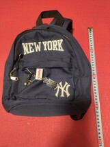 NEW YORK　リュックサック　ネイビー　キッズ　複数落札同梱発送可_画像6