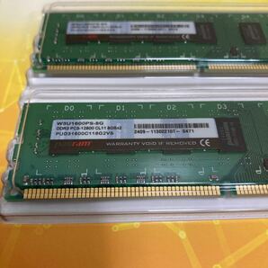 シー・エフ・デー販売 CFD販売 デスクトップPC用メモリ DDR3-1600 (PC3-12800) 8GB×2枚 (16GB) 240pin Panram W3U1600PS-8Gの画像2