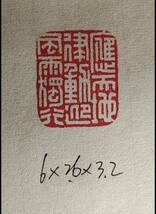 篆刻 印鑑 趙雲壑款古印鑑 中国美術 書道 古印材 寿山石 箱付_画像8