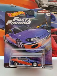 Hot wheels　FAST FURIOUS ワイルドスピード　　NISSAN SILVA (S15)　TOKYO DRIFT ニッサン シルビア