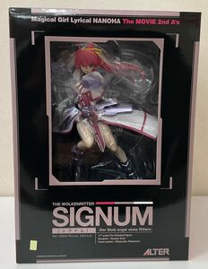 aruta- Signum -Der Stolz sogar eines Ritters- Magical Girl Lyrical Nanoha The MOVIE 2nd A*s 1/7 unopened free shipping 