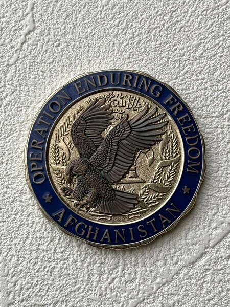 不朽の自由作戦 Operation Enduring Freedom (OEF) Afghanistan 1 Challenge Coin 米軍 チャレンジコイン 希少 レトロ