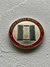 United States Marine Corps CAPTAIN Challenge Coin 米軍 海兵隊 大尉 チャレンジコイン 希少 レトロ_画像1